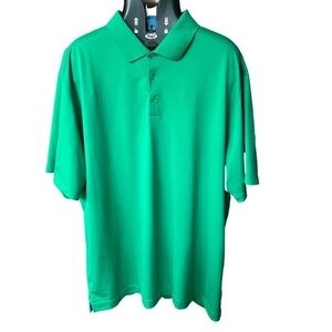 Nike Golf Men’s Tour Performance Dri Fit Polo Kelly Green Short Sleeve Size XXL